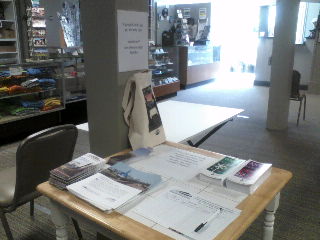 NARP table at the Paducah Railroad Museum